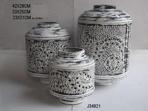 โคมไฟโลหะทองเหลืองโบราณทรงกลมพร้อมรูปแบบการตัดด้วยมือของตกแต่งคริสต์มาสบ้าน - Product Image 3