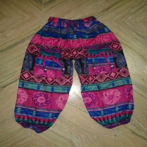 Nouveaux pantalons/pantalons de harem pour femmes respirants d'été, 100% coton, couleurs mélangées, fermeture à cordon, fournisseur en gros d'Inde - Product Image 3