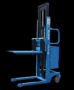 Garantie 400 kg 1100mm fourche réglable mini chariot élévateur manuel gerbeur et table élévatrice - Product Image 2