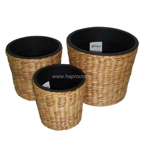 Andmade-macetas tejidas de Jacinto en el exterior, Juego de 3 (N 3607/3) - Product Image 1