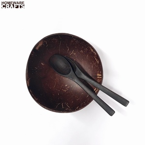 Tazones de Papel de Coco Natural Desechables para Servir Smoothies, Platos Veganos, Bocadillos para Bodas y Campamentos - Product Image 5