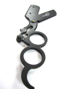 Rasoir de barbier à doigts complet avec noir - Product Image 4