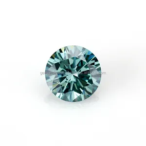 Fancy Blauwe Kleur Echt Losse Moissanite Onderaan Prijs In India