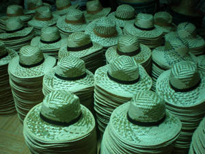 Sombrero de Paja / Sombrero de Vaquero de Paja Hecho a Mano (whatsapp: +84 911 585 628) - Product Image 5