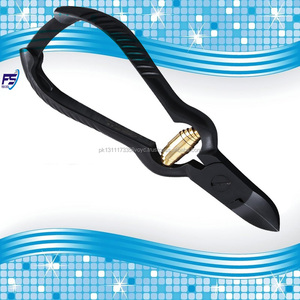 Cortaúñas profesionales, negro y dorado, podadora, Kit Cantilever, para uñas - Product Image 2