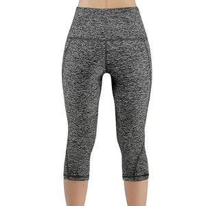 New Arrival Women Leggings Women Workout Out Pocket Leggings Fitness Sports Athletic Pants Solid Skinny <b>Calf</b>-Length Pants - Product Image 3