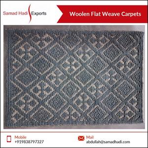 Tapis en laine brodés tissés à la main, au design moderne, haute qualité, prix de gros pour le salon - Product Image 2