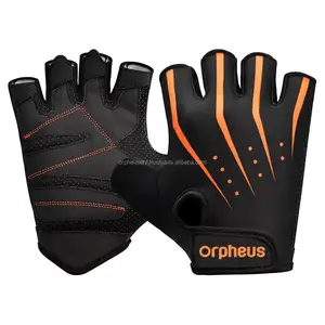 Fabricant professionnel de gants d'haltérophilie de couleur unie de haute qualité meilleure vente de gants d'haltérophilie unisexes