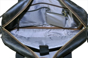 Classic Vintage Leather Laptop <b>Bag</b> Genuine Leather Crazy Horse Satchel <b>Messenger</b> <b>Bag</b> Office <b>Bag</b> - Product Image 4