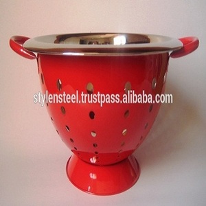 Passoire à gouttelettes de fruits en acier inoxydable, conception à trou rond, vente en gros passoire à gouttelettes passoire à fruits - Product Image 6