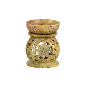 Soapstone Oil Burner, Soapstone <b>Aroma</b> <b>Lamp</b> - Product Image 1