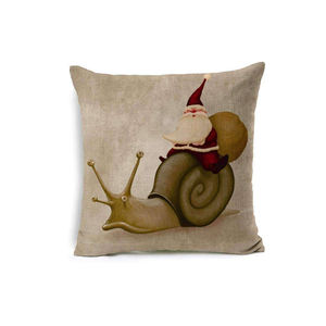 100% algodón puro forma personalizada hogar decorativo sofá conjunto funda de cojín con logotipo personalizado - Product Image 1