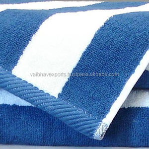 Toalla deportiva de microfibra más vendida, secado rápido y superabsorbente para entrenamiento, gimnasio, patrón de rayas personalizado - Product Image 1