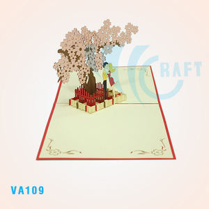 Meilleur choix je t'aime 3D pop up carte de voeux à la main Vietnam belle haute qualité produits les plus vendus de nombreuses années - Product Image 6
