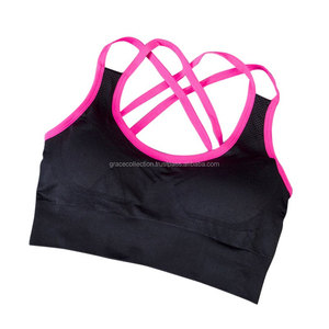 Sujetador de entrenamiento de gimnasio activo para niñas Ropa deportiva cómoda de fitness en diseño transpirable de talla grande - Product Image 5