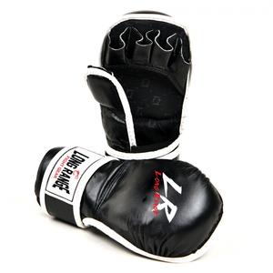 Guantes de combate MMA de cuero de 12oz personalizados de alta calidad ropa deportiva hecha a mano para artes marciales y boxeo - Product Image 4