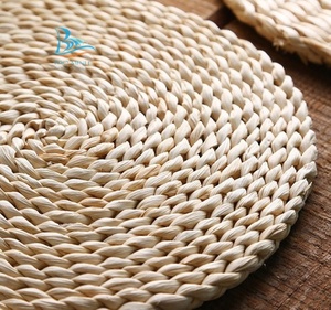 Alfombra de Pasto Marino de Vietnam, Alfombra Redonda para Decoración de Sala de Estar, Alfombra de Paja Natural para Puerta - Product Image 2