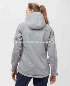 เสื้อแจ็กเก็ตแบบซอฟต์เชลล์ผ้าใยสังเคราะห์สำหรับผู้หญิง,เสื้อแจ็กเก็ตแบบถักแฟชั่นใหม่สำหรับฤดูใบไม้ร่วงเล่นสกีเดินป่า - Product Image 2