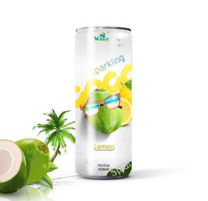 Agua de Coco Espumosa Saludable y Esterilizada de 320 ml con Jugo de Frambuesa - Product Image 6