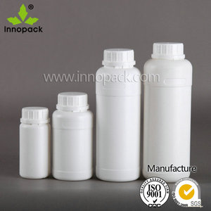 Bouteille en HDPE de 1 litre pour produits chimiques, fabricants de bouteilles en plastique vides - Product Image 1