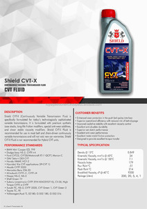 SHIELD-Lubricante fluido automotriz con composición general de aceite base, especificación SAE, fabricado en India - Product Image 2