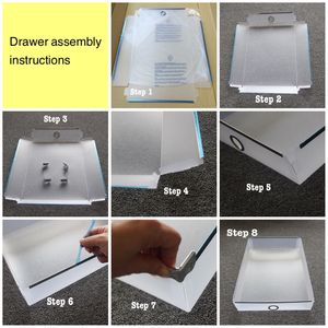 ความงามชั้นวางขนาดเล็ก 5 พลาสติก KD รถเข็นเก็บลิ้นชักพร้อมแฮนด์ร้านเสริมสวยรถเข็น - Product Image 4