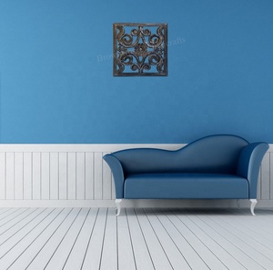 Élégant panneau décoratif mural en bois MDF sculpté à la main, parfait pour la décoration murale de bureau et d'intérieur du fabricant et exportateur indien - Product Image 2
