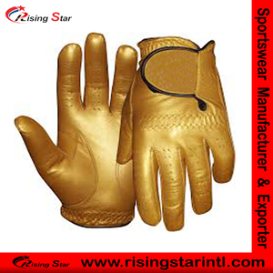 Guantes de Golf de Cuero Hechos a Medida, Guantes de Golf Multicolores - Product Image 3
