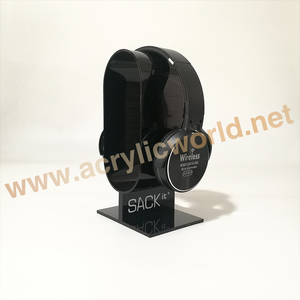 Acrylic Earphone Display <b>headset</b> <b>Stand</b> / clear Earphone display Holder - Product Image 3