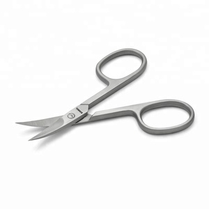 Ciseaux de manucure de précision avec lames incurvées tranchantes Outil de beauté pour ongles et cuticules Ciseaux de soins personnels - Product Image 1