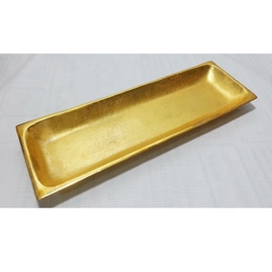 Top Trending Diseño clásico Metal Aluminio Bandeja para servir Tamaño personalizado Forma Color Usos Utensilios de cocina Hotel Restaurante - Product Image 1