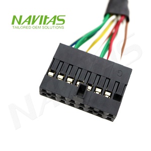 Conjunto de Cable de Pantalla LVDS DF13 de 40 Pines a HE10 de 16 Pines, Arnés de Cables de Señal OEM RoHS - Product Image 5