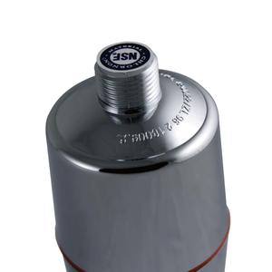 [ Taiwan Buder ] <b>Inline</b> NSF Approved Activated Carbon Shower <b>Water</b> <b>Filter</b> KDF Japan Chlornon Chlorine Removal 15,000 Gallon - Product Image 4
