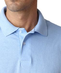 Logotipo bordado de hombre de alta calidad de algodón 100% para polos, uniforme de negocios de manga corta, camisetas de Golf transpirables de talla grande - Product Image 3