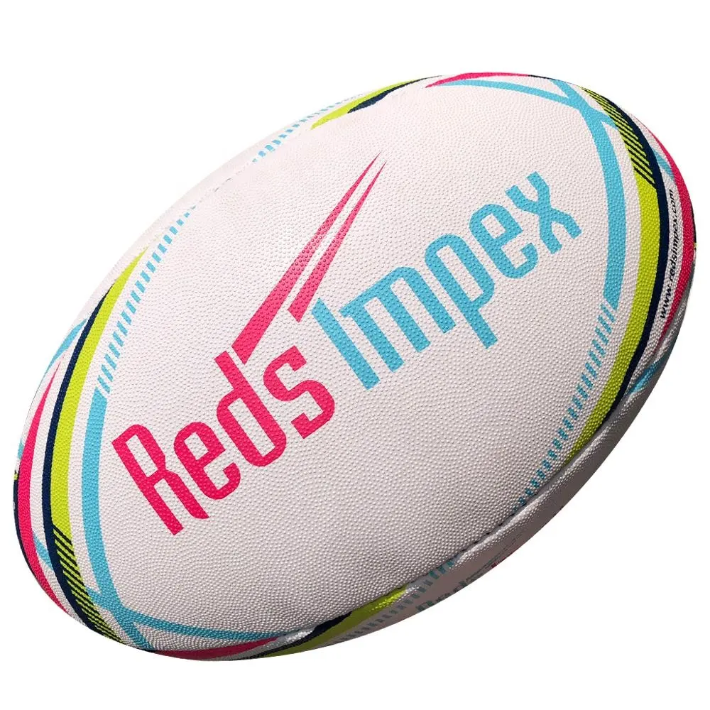 Hand stitched standard match Rugby ball designer balls