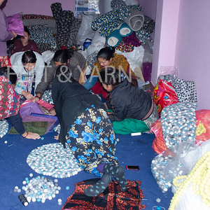 FBRR-006, Rectangle Tapis De Balle En Feutre, 100% Écologique En Laine De Nouvelle-Zélande, feutré et cousu par qualifiés artisanes du Népal - Product Image 2