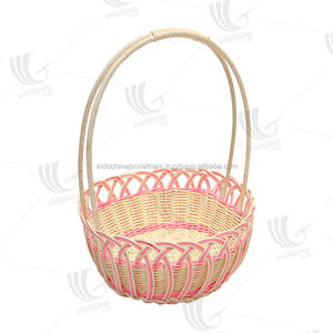 En rotin tissé à la main panier de fruits en gros - Product Image 5