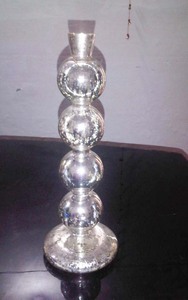 Pot de rangement en verre antique argenté de luxe moderne pot d'espace de Noël vintage pour bonbons, gâteaux, biscuits pour le stockage des aliments et conteneurs - Product Image 2