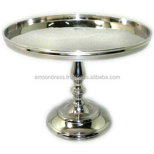 Venta caliente soporte para pasteles pátina acabado Metal hierro decorativo flor redondo soporte para pastel tamaño personalizado forma Color - Product Image 2