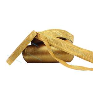 Épaulettes uniformes en tresse dorée française, épaulettes d'avion en fil doré tressé à la française - Product Image 1