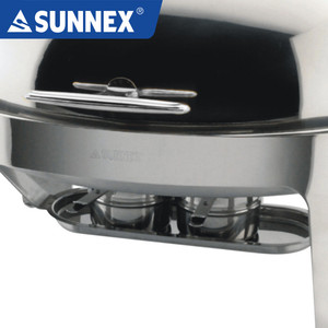 SUNNEX คลาสสิกรูปไข่9LTR สแตนเลสม้วนด้านบนจาน Chafing - Product Image 6