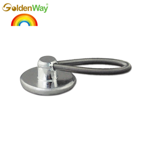High Quality GoldenWay Silver Flatback Waist Spring Aluminum Plating Washable <b>Button</b> Extender <b>for</b> <b>Jeans</b> - Product Image 4