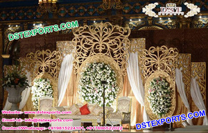La boda canadiense de etapa de decoración con estilo de C paneles boda escenario indio bodas etapas Decoración - Product Image 3