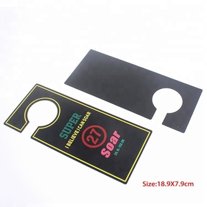 Etichette per porte dell'hotel con gancio in plastica PVC con Logo personalizzato di alta qualità - Product Image 2