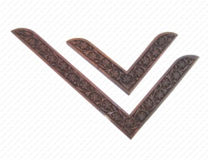 Carré maçonnique en bois sculpté-Petit (AC 2723) - Product Image 1