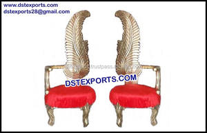 Chaises de game of thrones personnalisées, meubles de mariage, pour scène de mariage, or blanc, roi reine, Royal, or et argent - Product Image 6