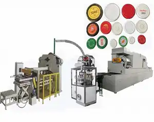 Automatic Twist off Cap Making Machine,Lug Cap Making Line