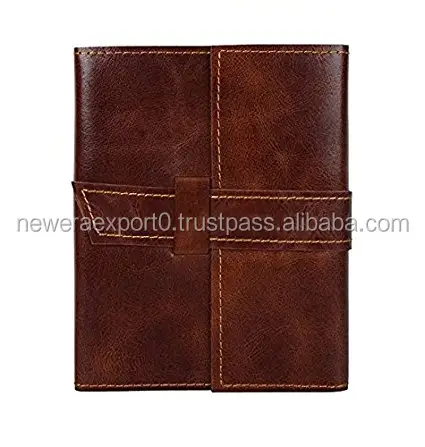 Handmade Refillable genuine Leather Travel Journals or Notebook Diary or sketch book for Men & Women for gifting him or her