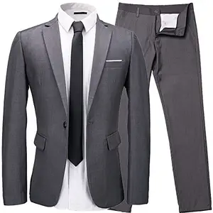Hot Sale Customized High Quality latest design Best Selling Wedding Business Formal Wool Black Men Business Suits