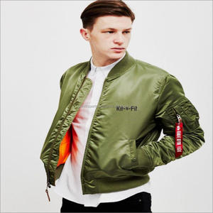 Chaquetas de bombardero ligeras para hombre, ropa de abrigo de invierno, chaqueta universitaria de béisbol con cremallera completa, chaqueta universitaria ajustada personalizada - Product Image 3